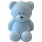Molde de silicona osito teddy liso para velas – pequeño