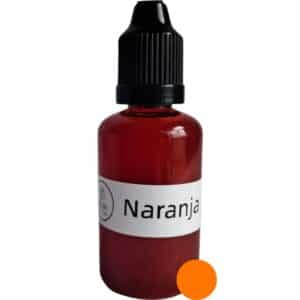 colorante naranja para velas