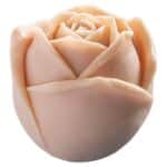 Molde de silicona rosa chica para vela