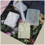 Molde de silicona colgante aromático hoja de ginkgo