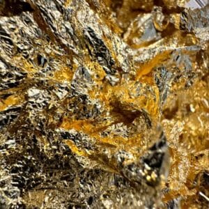 papel oro para velas