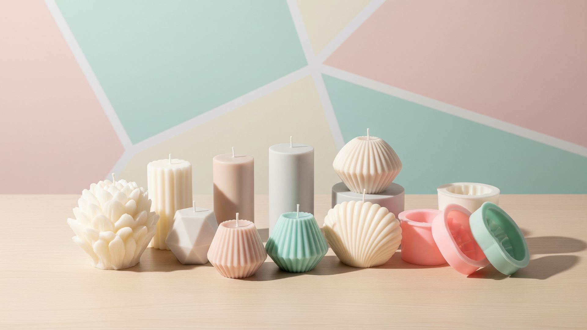 Moldes de silicona e insumos para velas en Uruguay