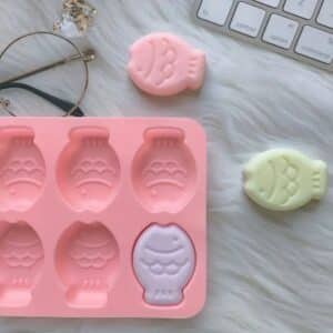 Molde de silicona peces para velas