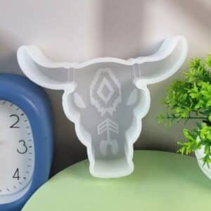 Molde de silicona toro para velas