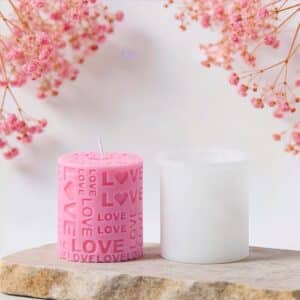 Molde de Silicona Velón Love