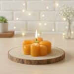 Molde de silicona flor calabaza para velas