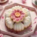 Molde de silicona flor multicapa para velas